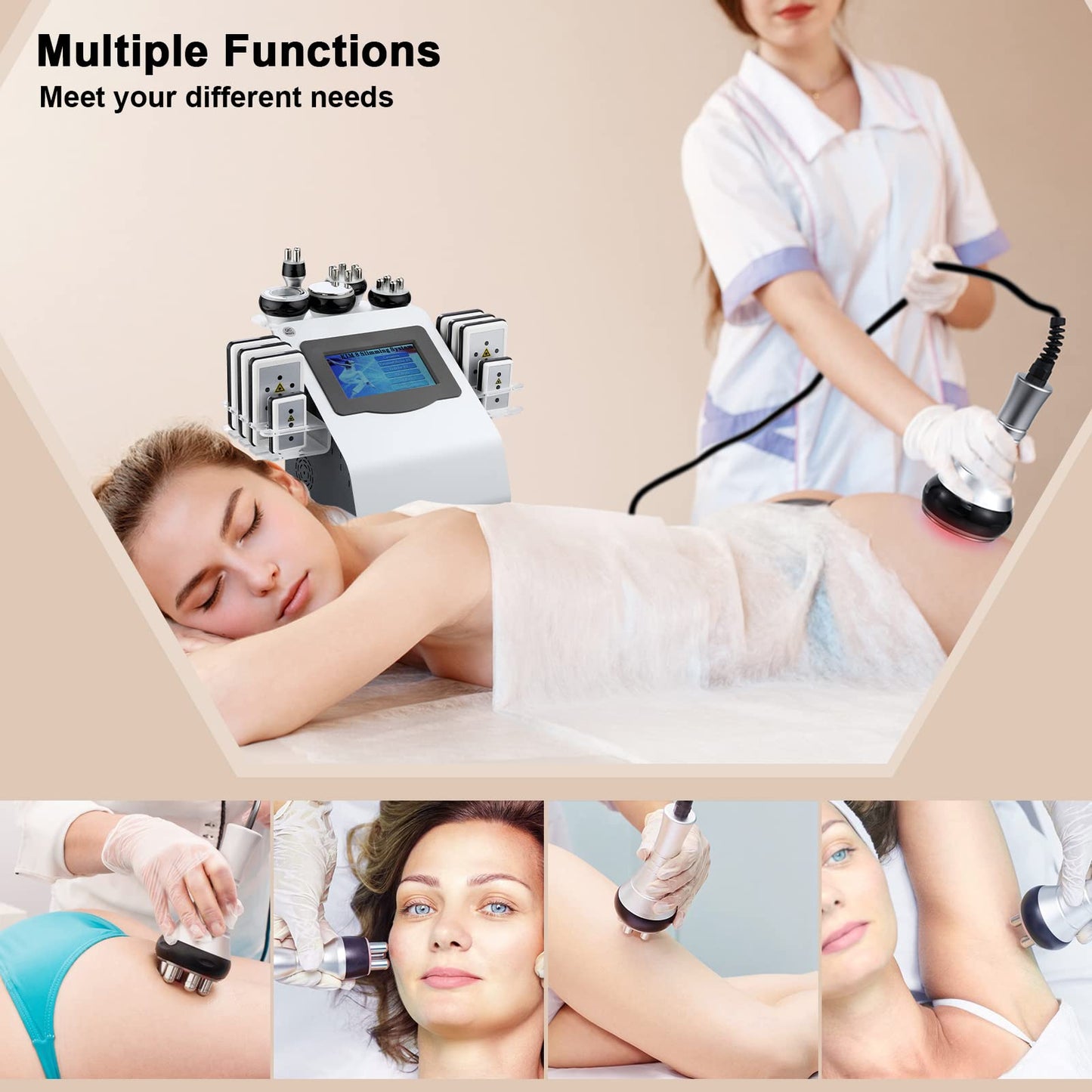 Multifunction Body Massage & Cellulite Care Machine