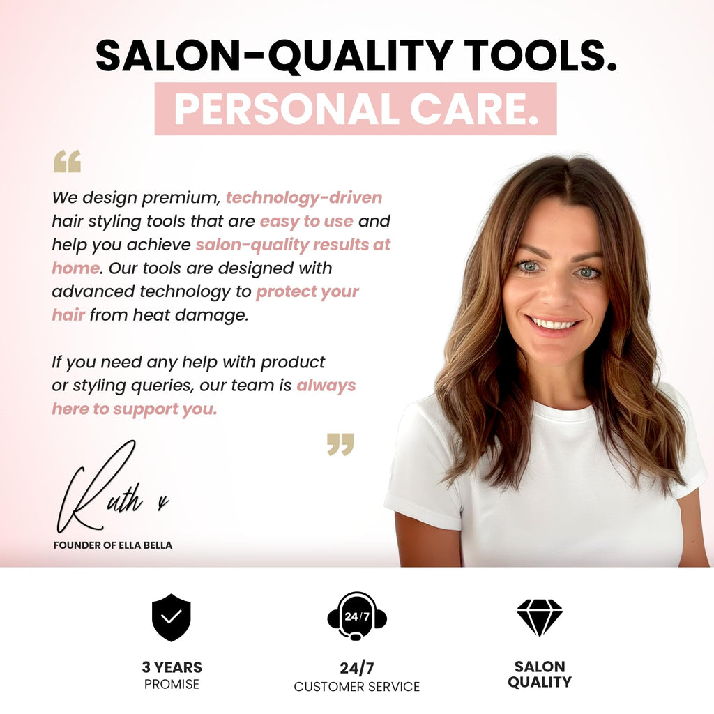 Ionic Hair Dryer with Diffuser & Negative Ion Technology