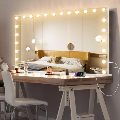 Ratsamee Arched Makeup Vanity Mirror with Lights