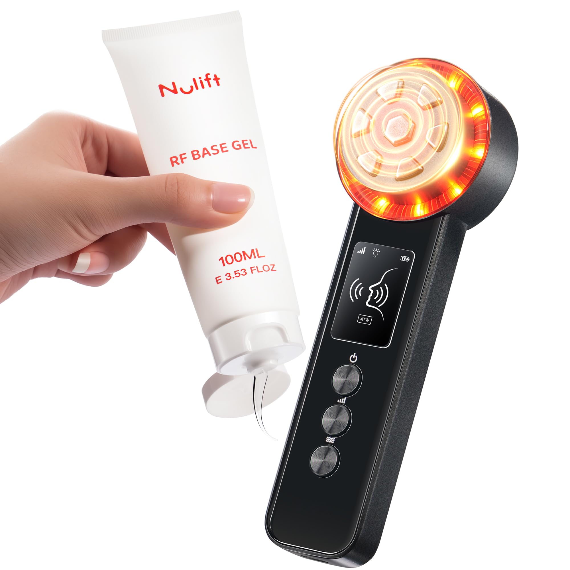 Hot & Cold Facial Therapy Device with Vibration Modes