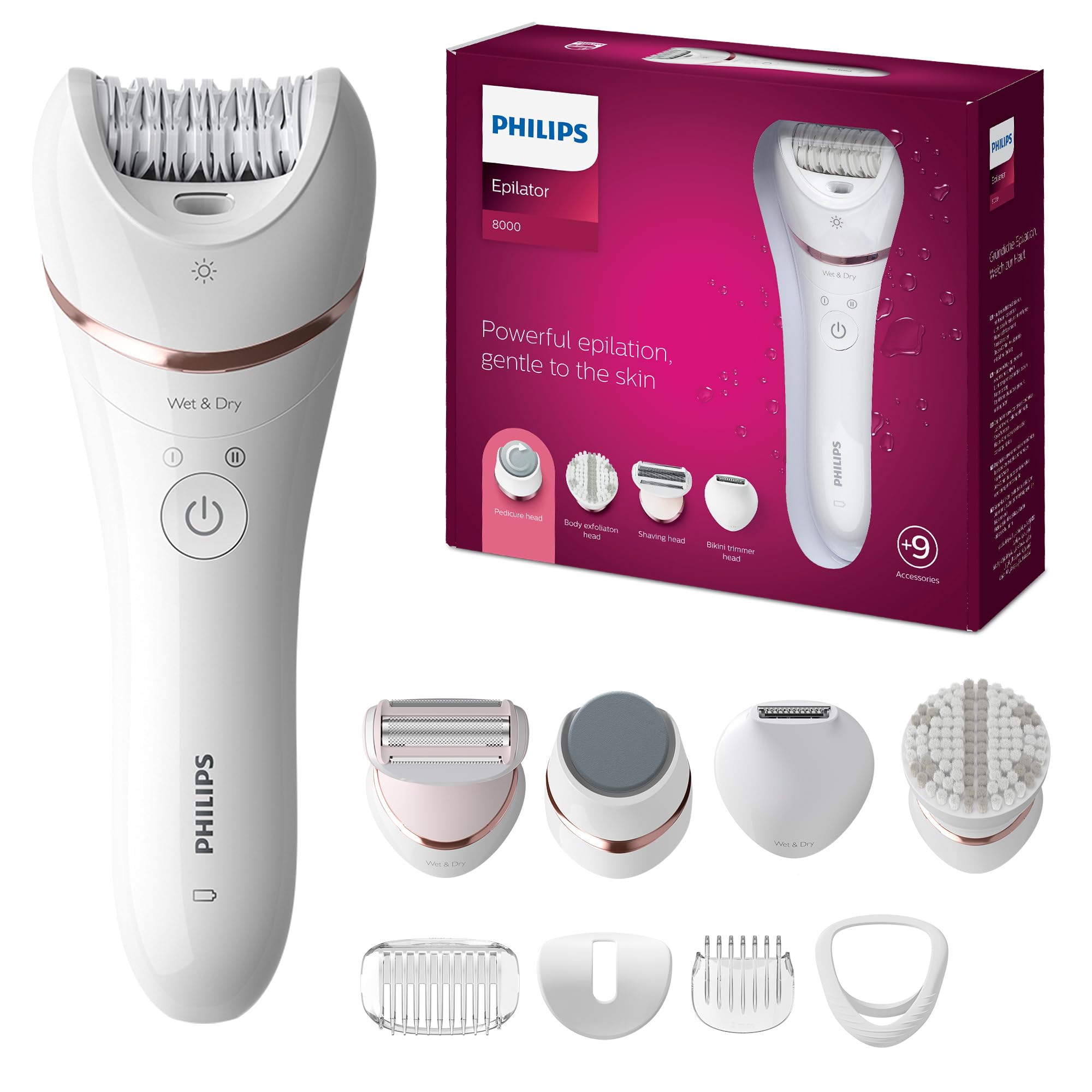 Philips Beauty Set - All-in-One Set for Body and Face