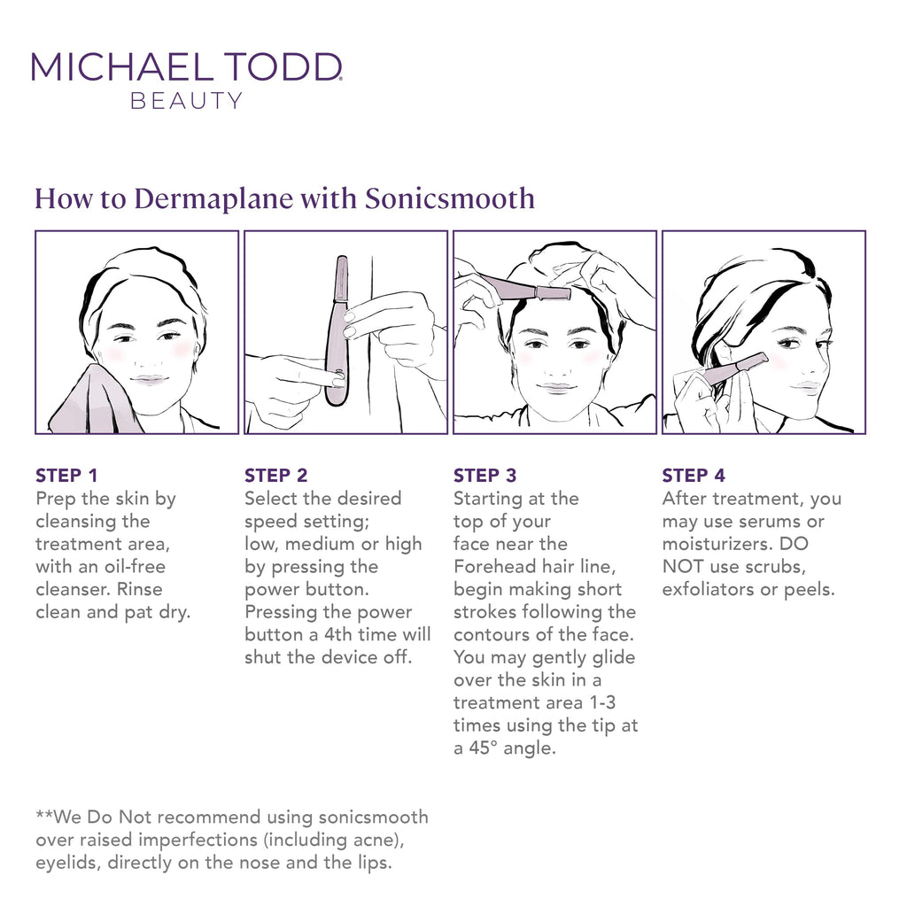 Sonic Dermaplaning & Facial Exfoliation System