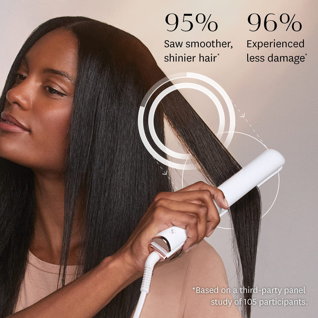 1-Inch Ceramic Flat Iron with Custom Heat Control