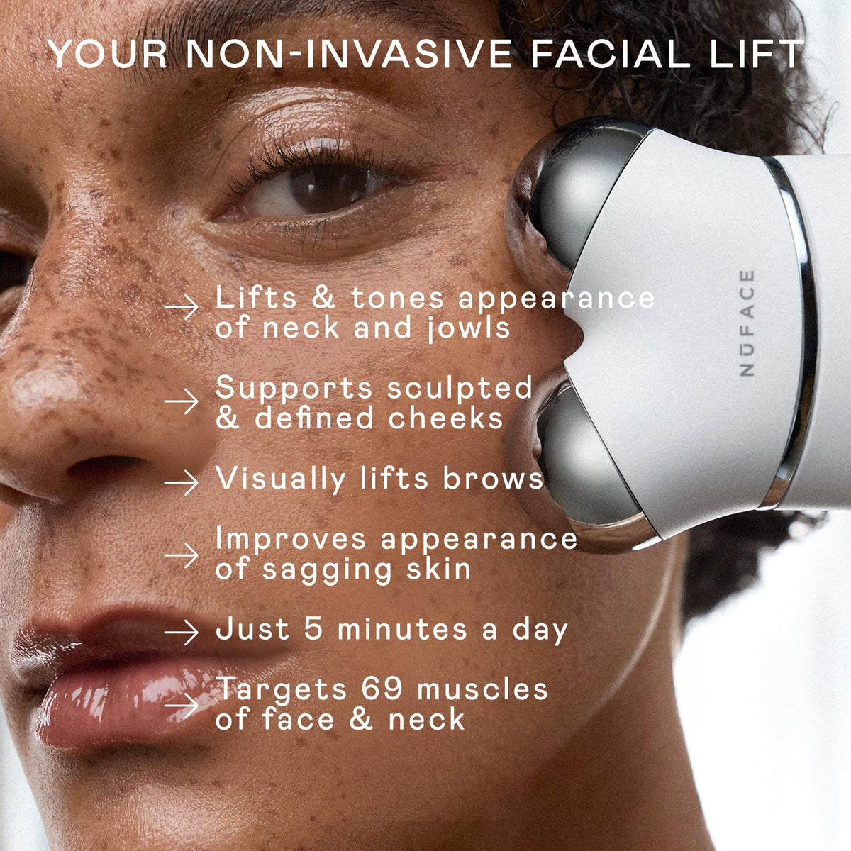 NuFACE TRINITY+ Microcurrent Facial Device Starter Kits