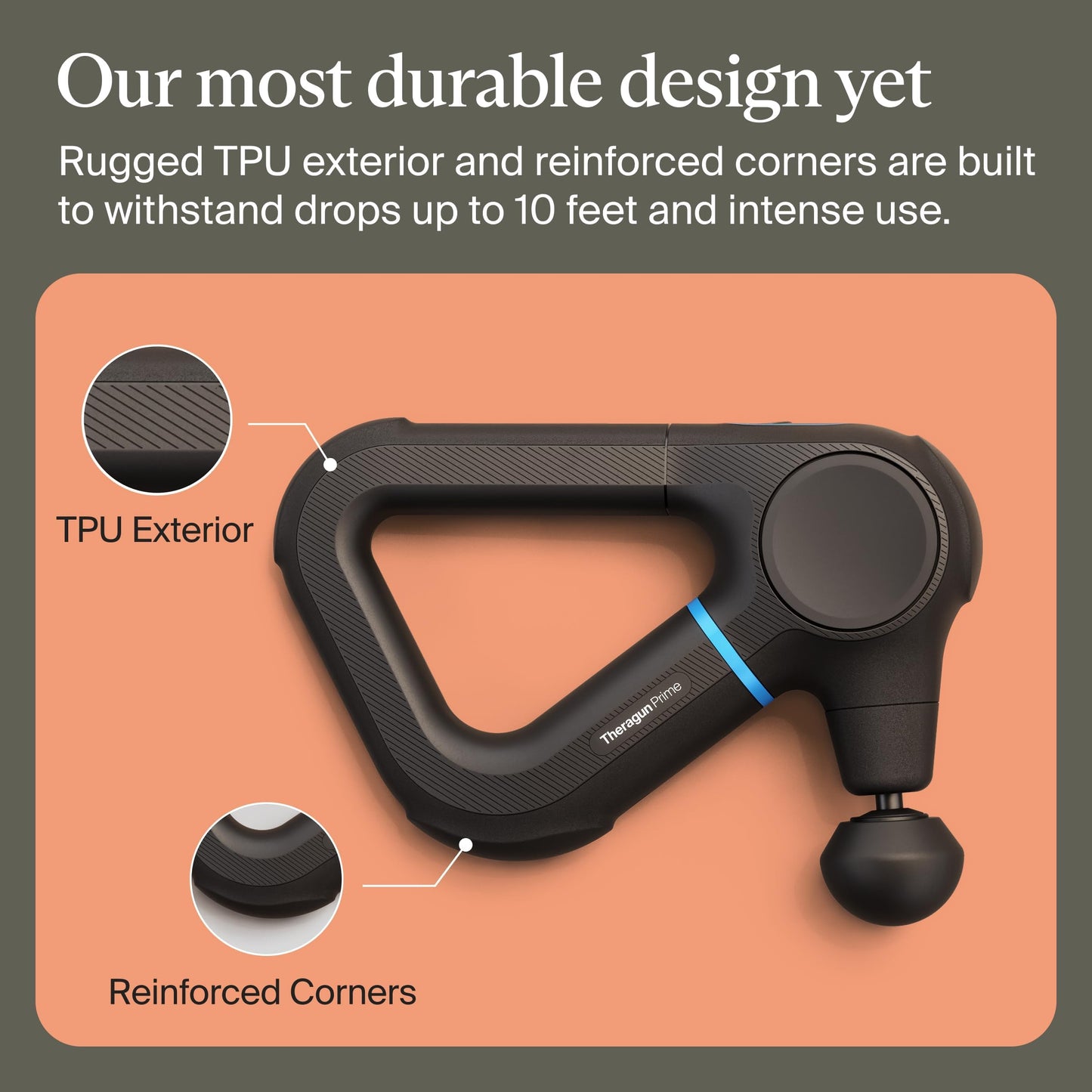 Quiet Deep Tissue Percussion Massage Gun with Bluetooth