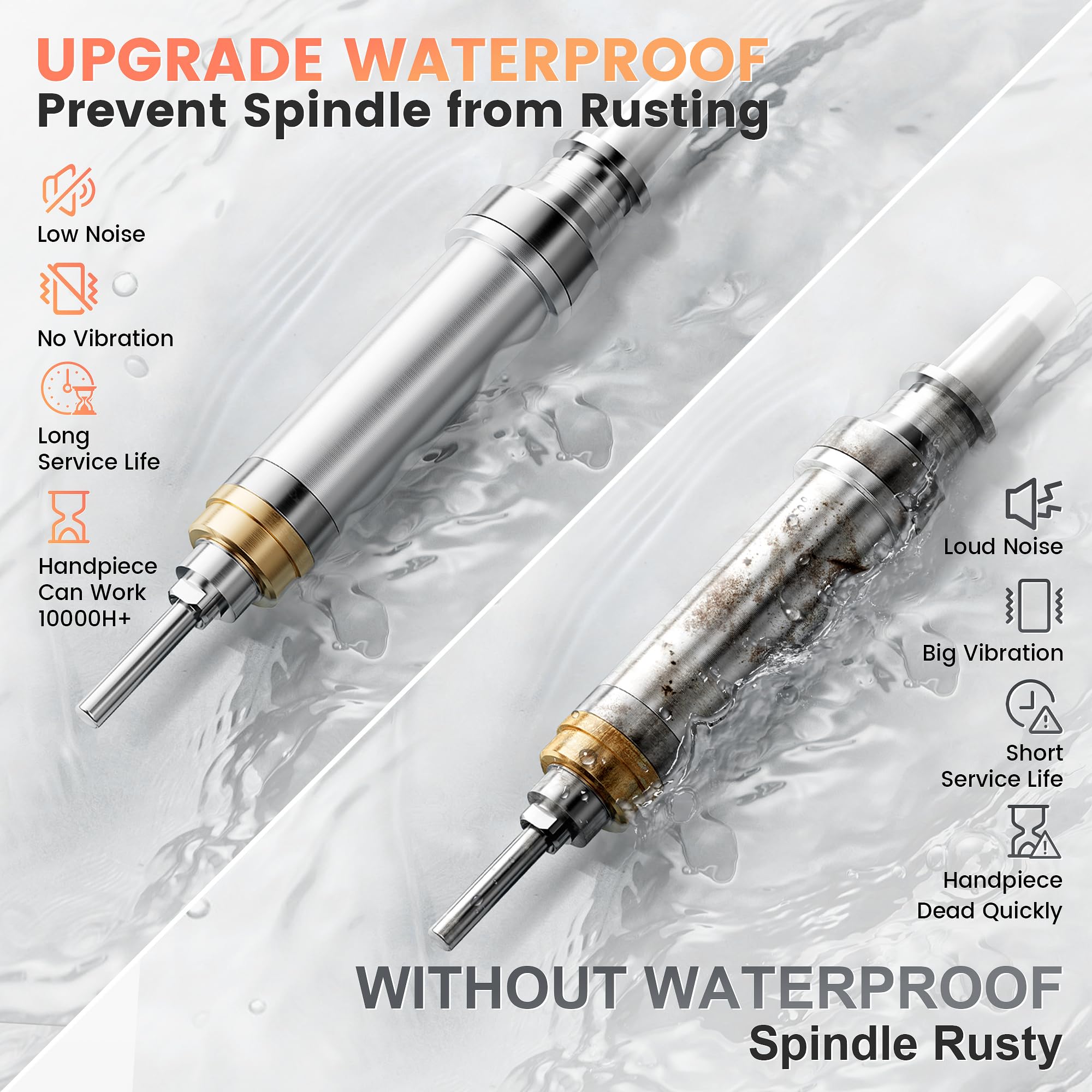35K RPM Brushless Rechargeable Electric Nail Drill
