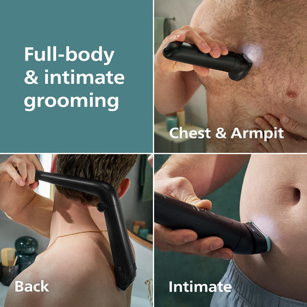 Showerproof Groin & Body Hair Trimmer for Men