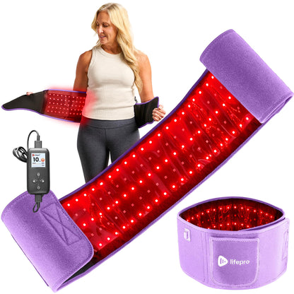 Lifepro Allevared Red Light Therapy Belt -105 Triple Chip LED Belt