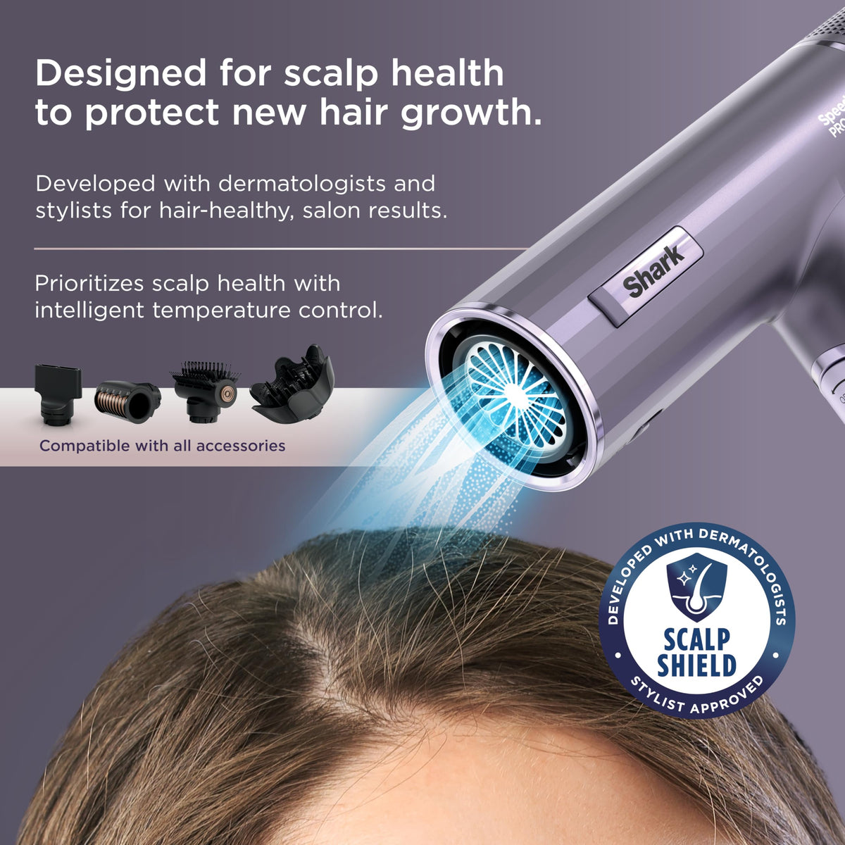 Shark Hair Dryer Set