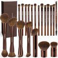 20-Piece Double-Ended Makeup Brush Set with Gift Box