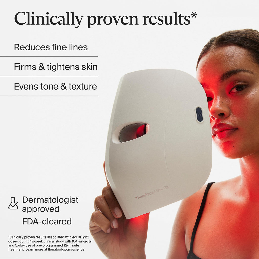 TheraFace Cordless LED Skincare Face Mask by Therabody