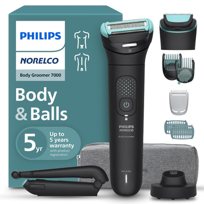 Showerproof Groin & Body Hair Trimmer for Men