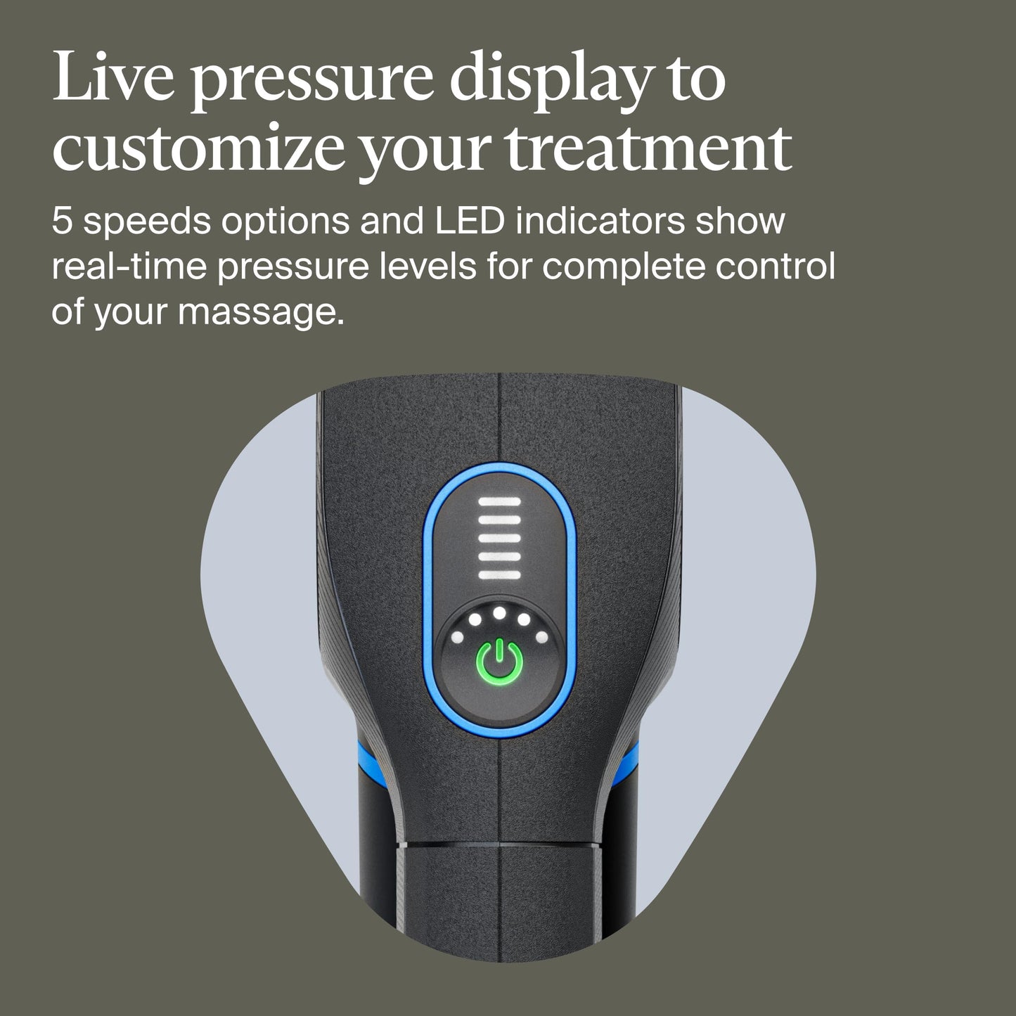 Quiet Deep Tissue Percussion Massage Gun with Bluetooth