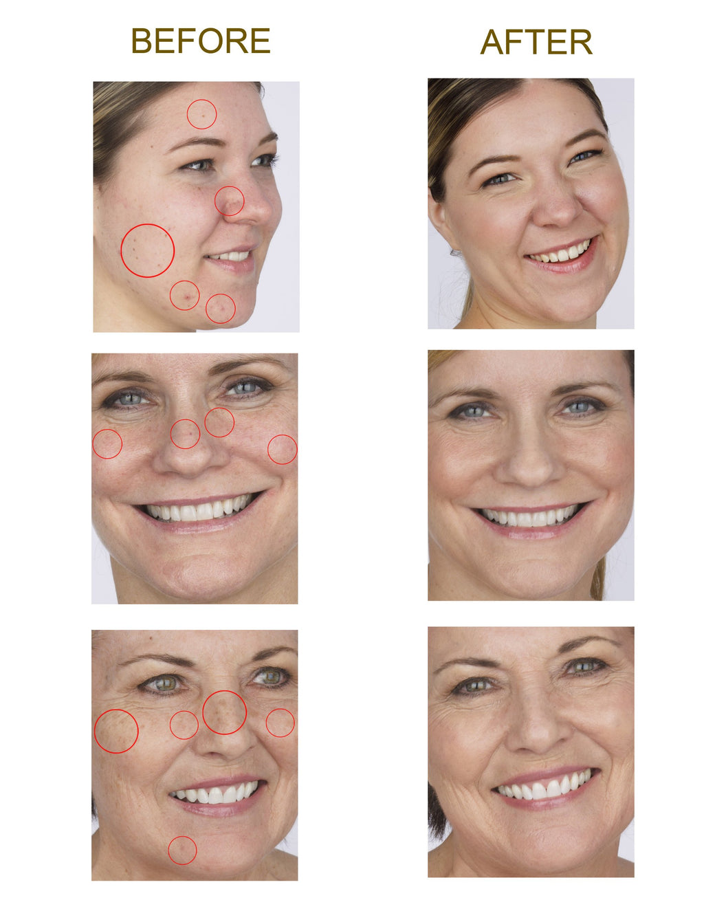 Airbrush Makeup System with 5 Matte Foundation Shades