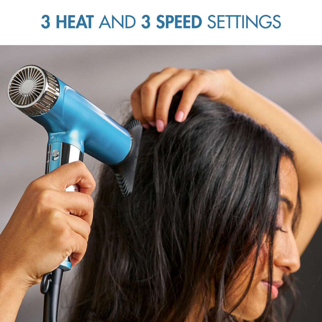 Lightweight Ionic Hair Dryer with Dual-Voltage Technology