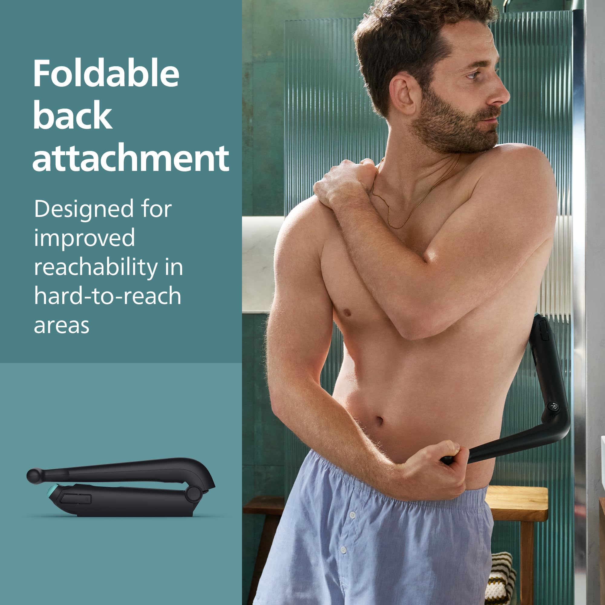 Showerproof Groin & Body Hair Trimmer for Men