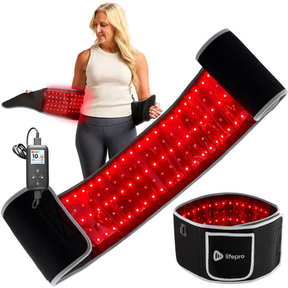 Lifepro Allevared Red Light Therapy Belt -105 Triple Chip LED Belt