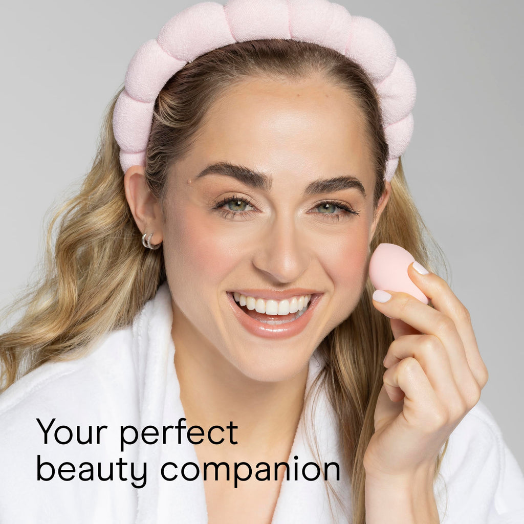 Double-Sided LED Makeup Mirror with 1X/10X Magnification