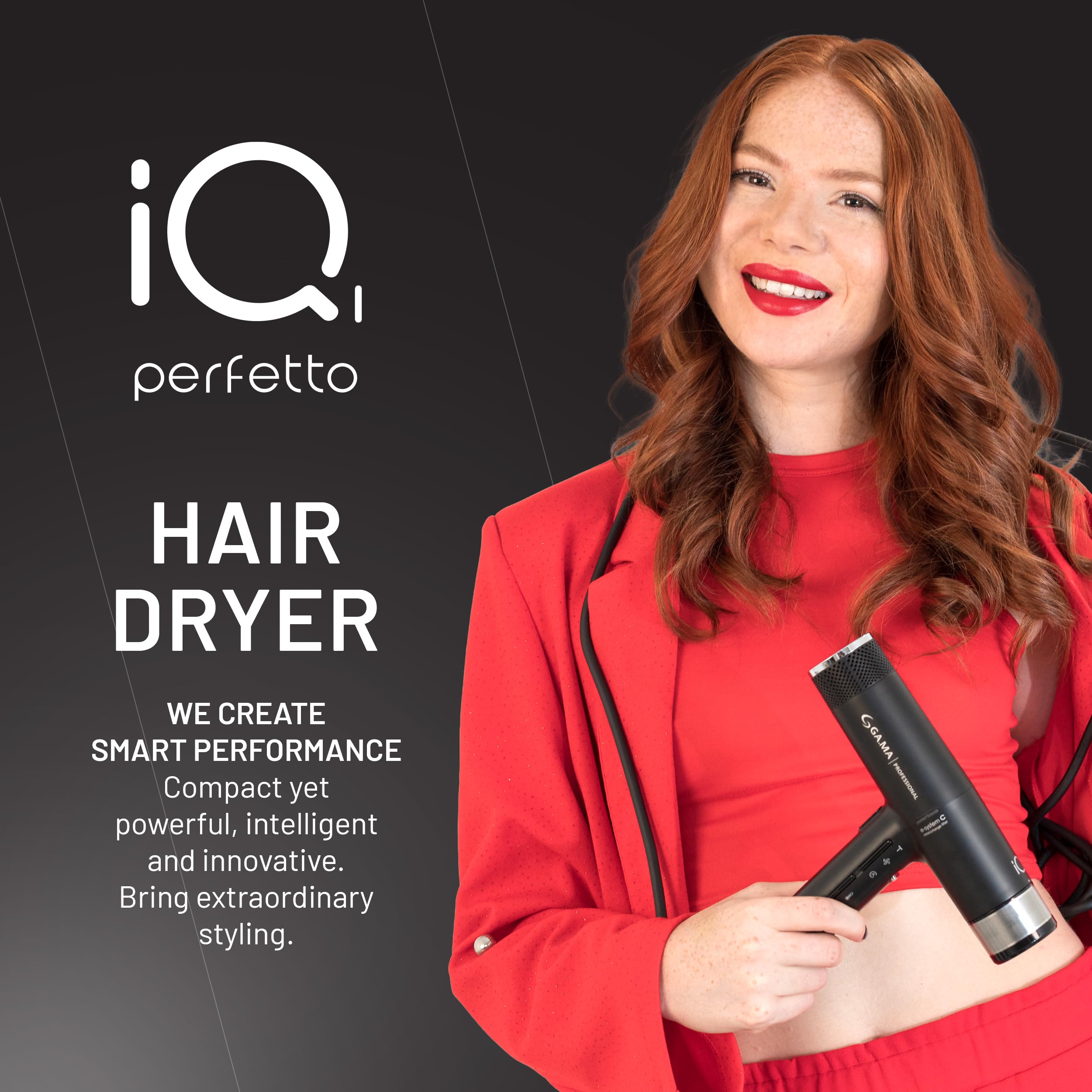 Professional 1500W High-Speed Hair Dryer with Turbo Airflow