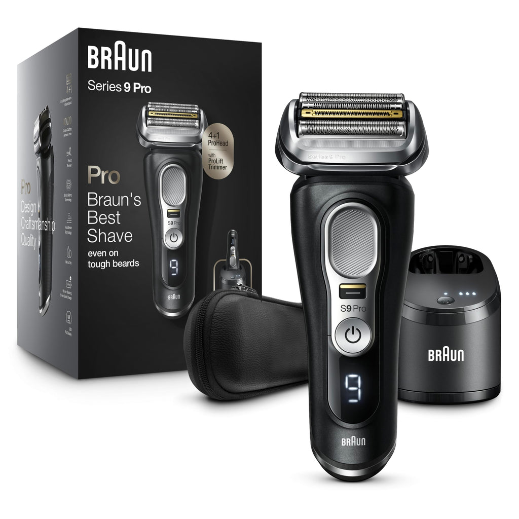 Waterproof Foil Shaver with Beard Trimmer & Cleaning Station