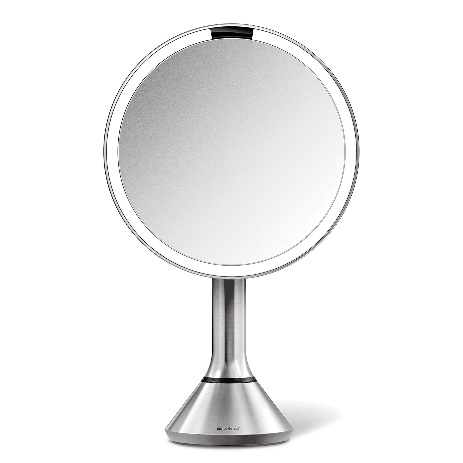 8-Inch Sensor Makeup Mirror with 5X Magnification & Dual Light