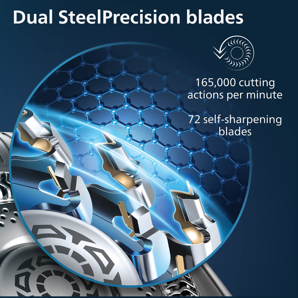 Premium Wet & Dry Electric Shaver with Precision Trimmer