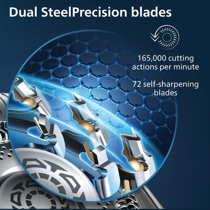 Premium Wet & Dry Electric Shaver with Precision Trimmer