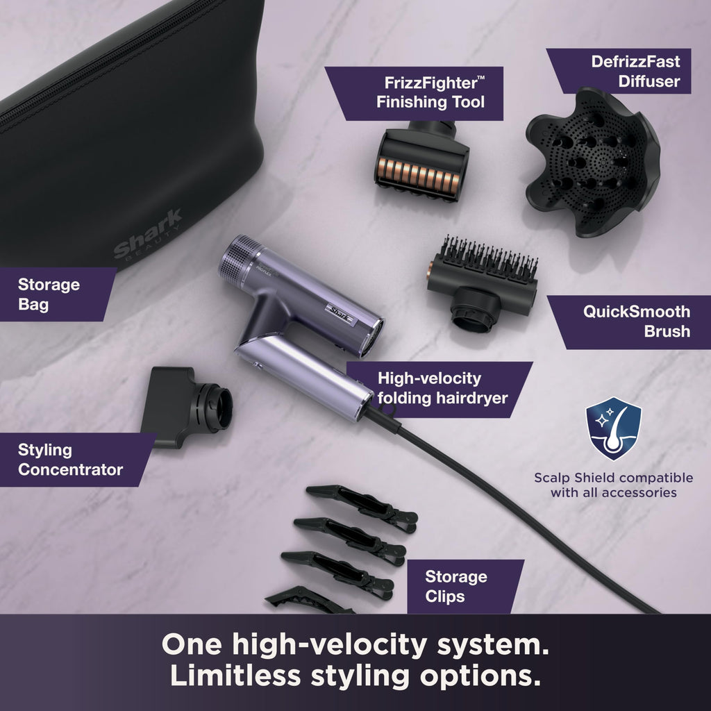 Shark Hair Dryer Set