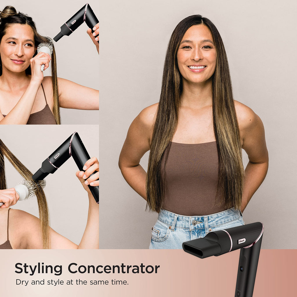 Air Styling & Drying System with Multi-Styler Attachments