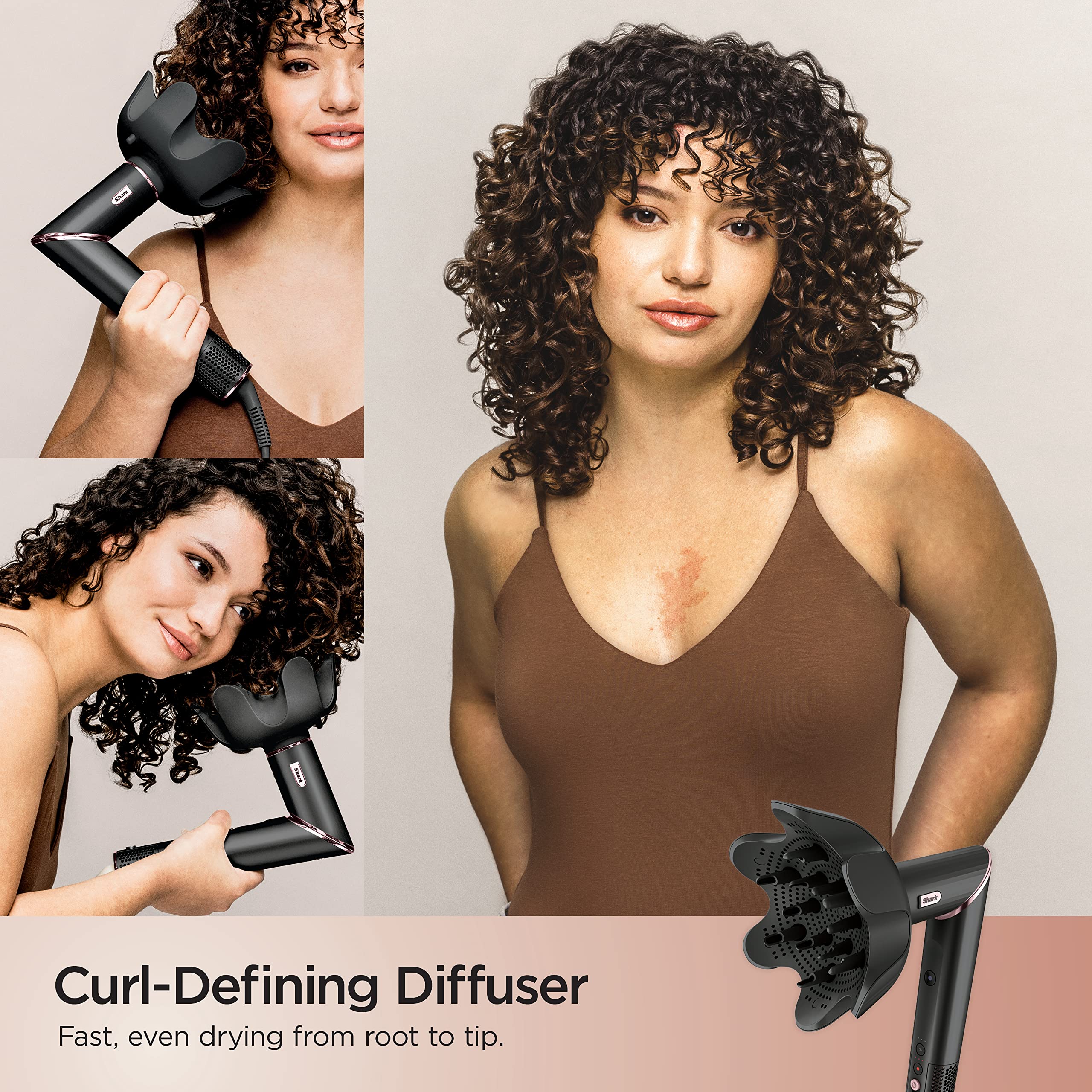 Air Styling & Drying System with Multi-Styler Attachments
