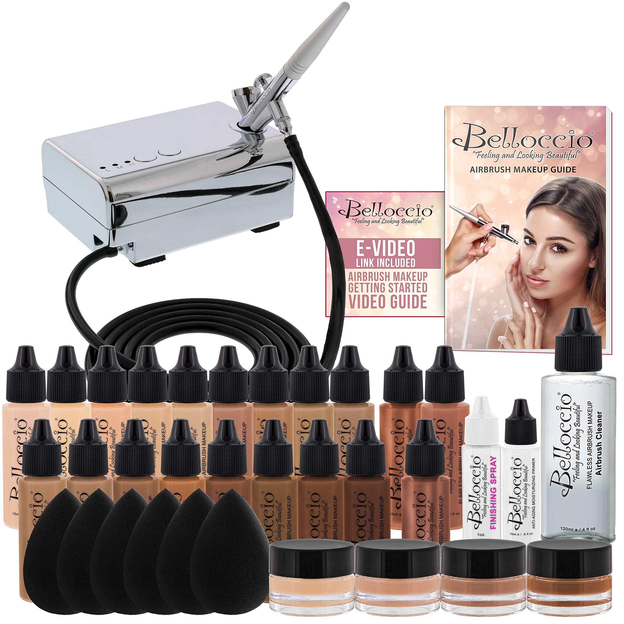 Professional Airbrush Cosmetic Makeup System Master Set