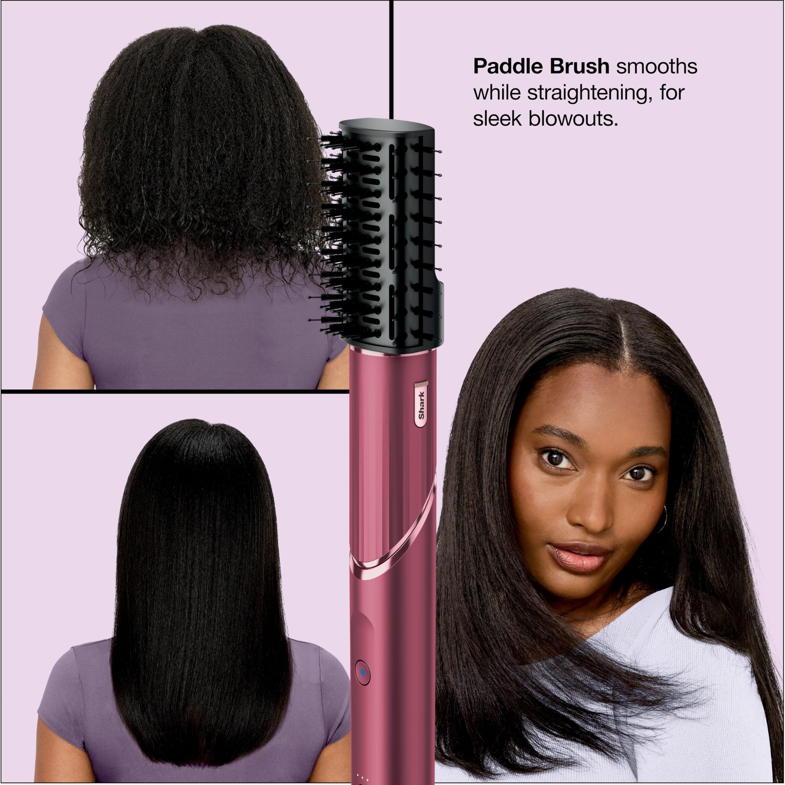 Rotating Hair Dryer & Multi-Styler with Auto-Wrap Curlers