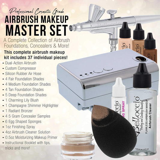 Professional Airbrush Cosmetic Makeup System Master Set